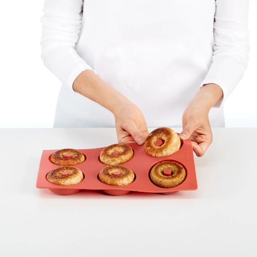 Molde Silicona para Donuts de Lékué